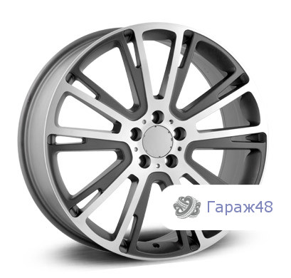 LegeArtis Concept-MB504 R20 / 8.5J PCD 5x112 ET 56 ЦО 66.6 Литые Графит матовый с полированной лицевой поверхностью